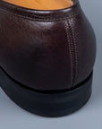 Edward Green Piccadilly Dark Brown London Grain on R1 Sole