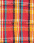 Remi Relief twill checked wide shirt red