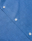Finamore Milano Collo Eduardo Carlo Riva Cotton Linen Chambray Shirt