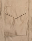 Buttoned flap pocket