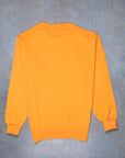 William Lockie Oxton cashmere Crew neck Canteloupe