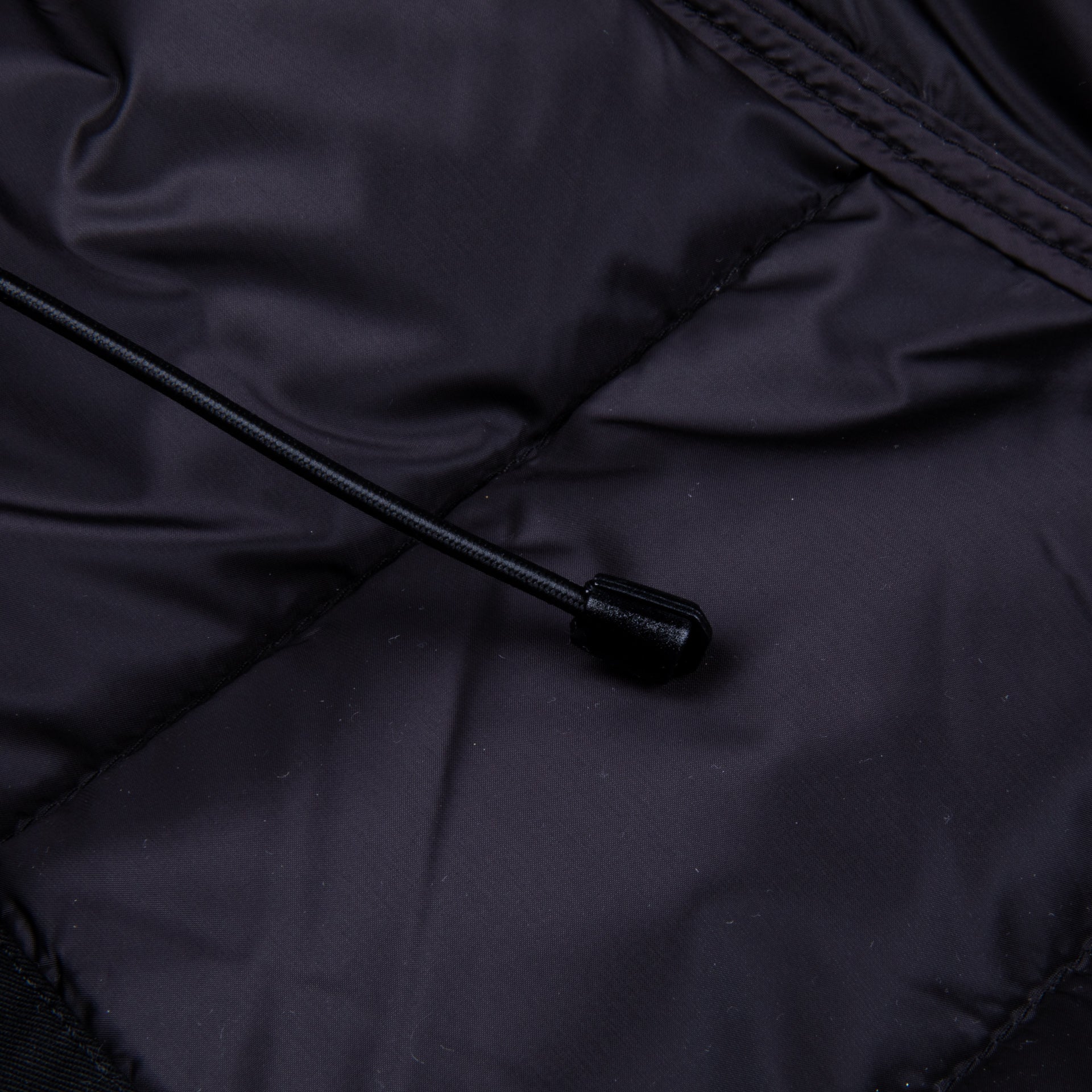 Ten C Hooded Liner With Pockets Black