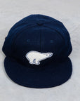 Ebbets Buffalo Cervezeria Polar 1950 Vintage inspired Ballcap Navy