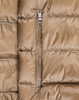 Ten C Hooded down liner with pockets Tan