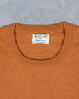 William Lockie Oxton cashmere Crew neck Toffee