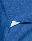 Finamore Napoli Collo Eduardo Carlo Riva Cotton Linen Chambray Shirt