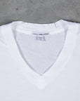 James Perse V neck tee White