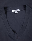 James Perse V Neck Tee Carbon