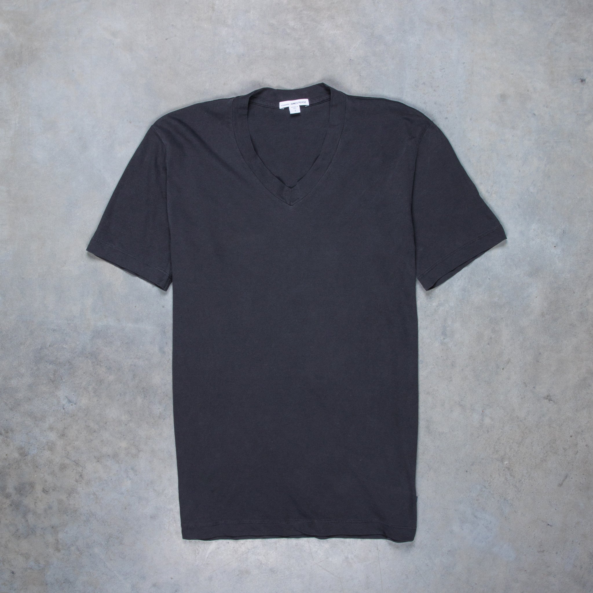 James Perse V Neck Tee Carbon – Frans Boone Store
