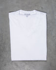 James Perse V neck tee White