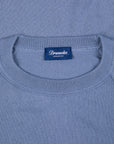 Drumohr Cashmere Felpa Grigio Blu