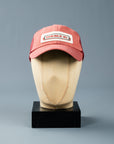 RRL Mesh Trucker hat cotton denim Faded Red