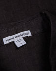 James Perse Classic Linen shirt Black