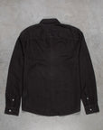 James Perse Classic Linen shirt Black