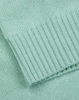 Drumohr Cashmere Dolcevita Turtleneck Verde Laguna