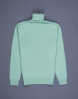 Drumohr Cashmere Dolcevita Turtleneck Verde Laguna