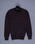 Drumohr Cashmere Dolcevita Turtleneck Marrone