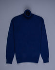 Drumohr Cashmere Dolcevita Turtleneck Navy Americana