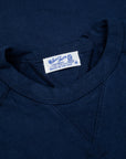 Velva Sheen 10 Oz Raglan "WV" Sweat Navy