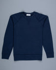 Velva Sheen 10 Oz Raglan "WV" Sweat Navy