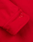 The Real McCoy's Militairy Souvenir Overshirt Wool Red