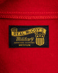 The Real McCoy's Militairy Souvenir Overshirt Wool Red