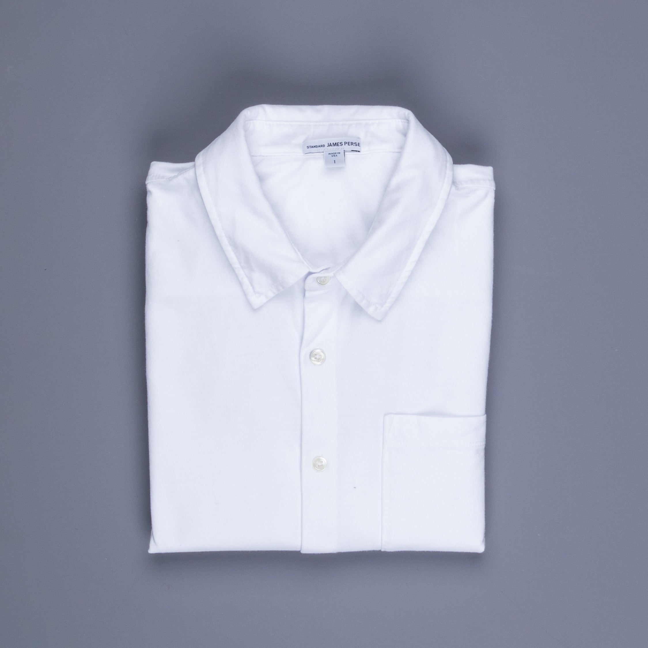 STANDARD JAMES PERSE◇コットンシャツ　ホワイト【L】ブラウス MLC3408_WHT_3307_13f0c5bb-8d04
