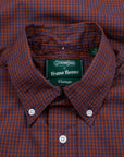 Gitman Vintage x Frans Boone Poplin Check Harissa - Alex
