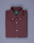 Gitman Vintage x Frans Boone Poplin Check Harissa - Alex
