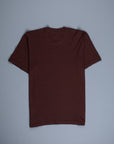 James Perse Crew Neck Tee Maroon