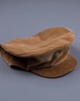 The Real McCoy's 8HU Corduroy News Boy Cap brown