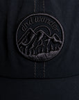 And Wander Back Mesh Cap Black