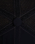 And Wander Back Mesh Cap Black