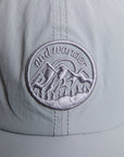 And Wander Back Mesh Cap Light Gray