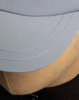 And Wander Back Mesh Cap Light Gray