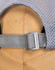 And Wander Back Mesh Cap Light Gray