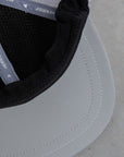 And Wander Back Mesh Cap Light Gray