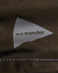 And Wander 60/40 Cloth Hat Khaki