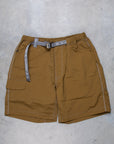 And Wander Ny Taffeta Hiker Shorts Khaki