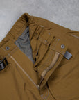 And Wander Ny Taffeta Hiker Shorts Khaki