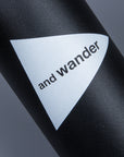 And Wander MiiR bottle 16oz Black
