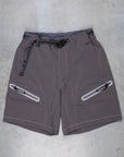 And Wander Light Hike Shorts Charcoal