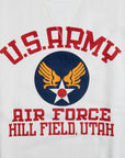 The Real McCoy's 10oz Loopwheel Sweatshirt USAF Hill Field