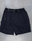 And Wander Ny Taffeta Hiker Shorts Black