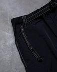 And Wander Ny Taffeta Hiker Shorts Black