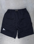 And Wander Ny Taffeta Hiker Shorts Black