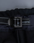And Wander light fleece pants black
