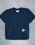 And Wander Pertex Wind T Navy