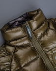 And Wander Diamond Stitch down jacket Khaki