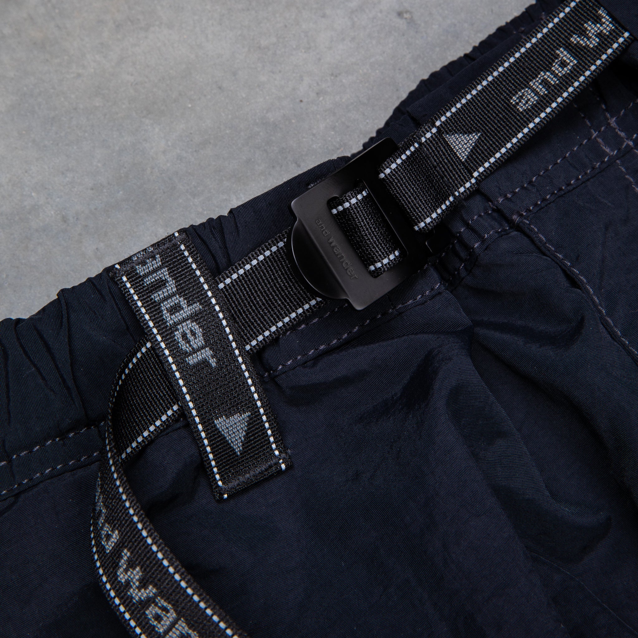 And Wander Ny Taffeta Hiker Pants Black